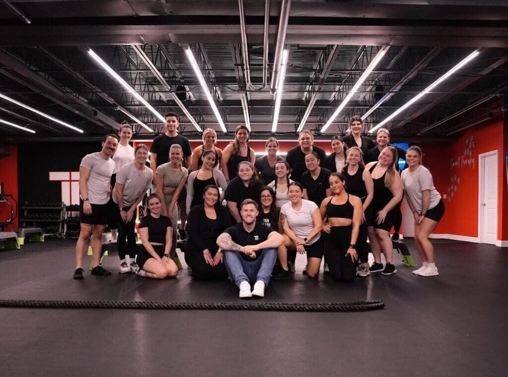 This large group training gym makes over $850k/yr 1 4,800 sq/ft space for group training classes