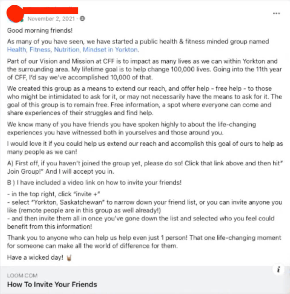 9 invite friends to facebook group members only page min