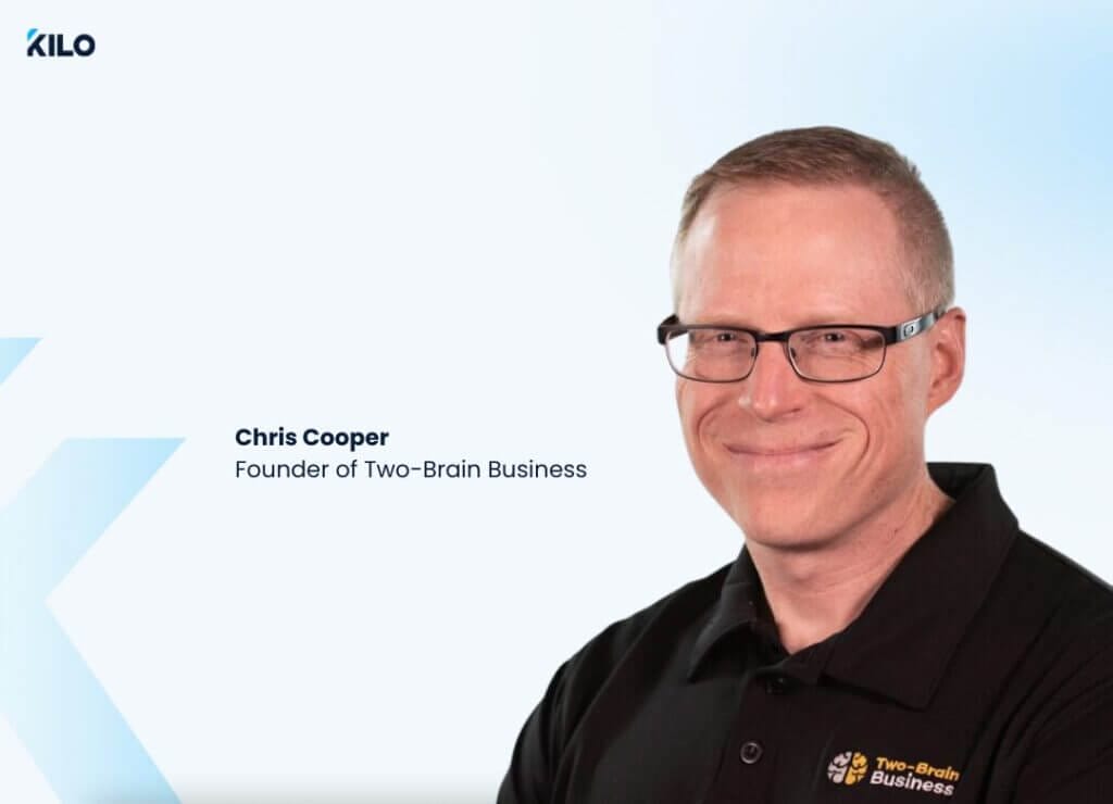 Chris Cooper founder of Two-Brain Business