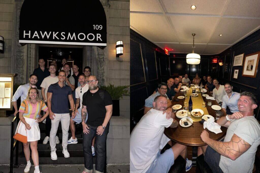 These gym owners built world-class communities 1 dinner in NYC with some top Gym World guests