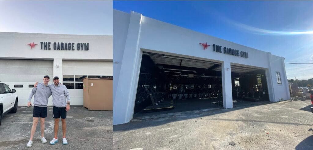These gyms profit $30k/mo without staff 1 The Garage Gym front view