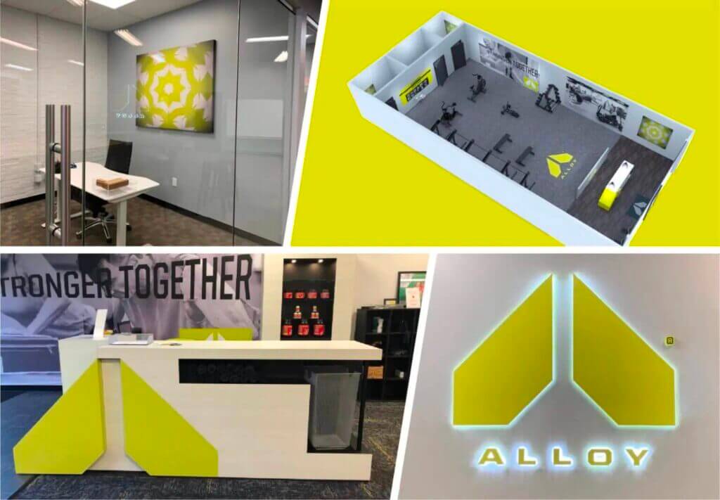 5 Ways to Give Your Gym’s Brand Identity a Winning Edge 1 Alloy Personal Training gym photos
