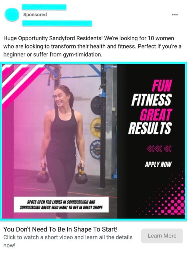 The Ultimate Guide to Creating Top-Performing Facebook Ads for Your Gym 1 Kilo Facebook ads image 1