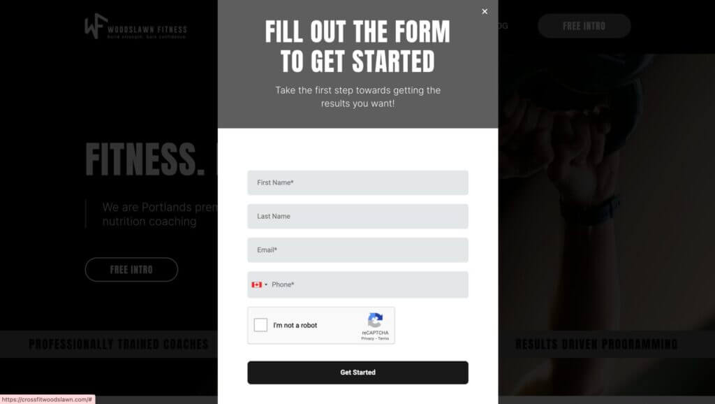 Free Intro Sign-Up