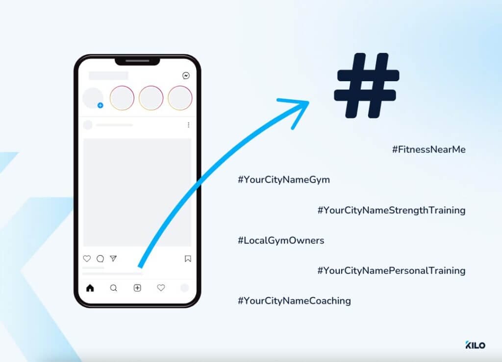 use hashtags to improve your social presence