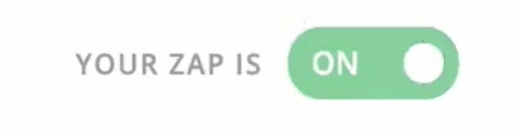 33. Turn On Google Shets Zap for Facebook Ads
