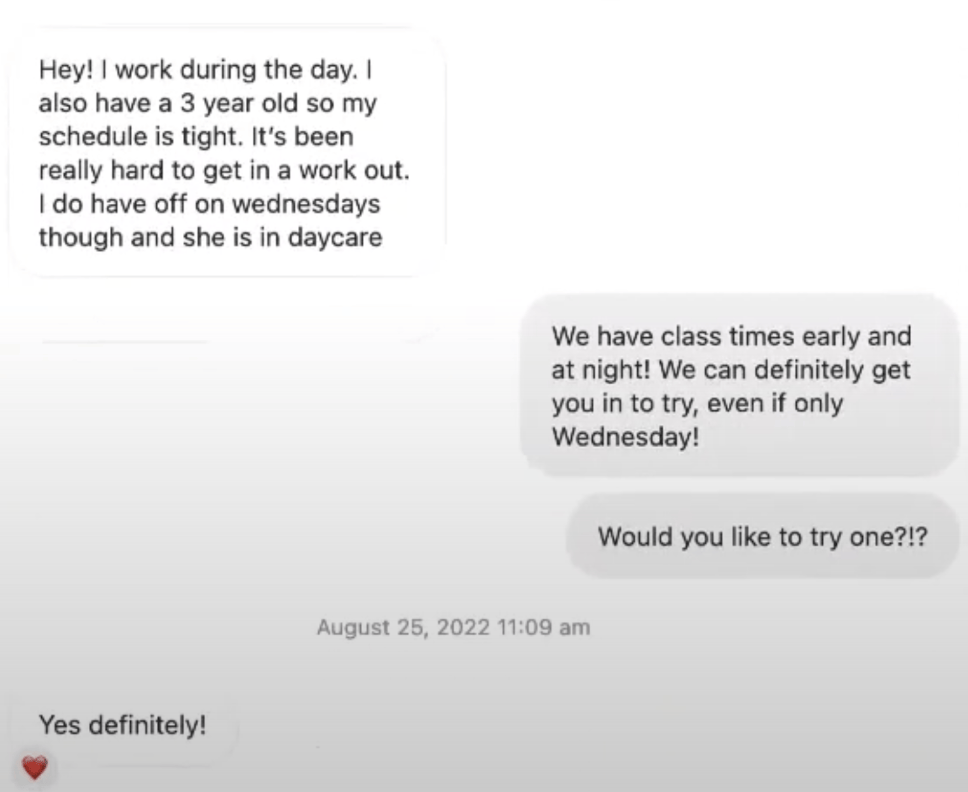 7 DM new followers address concerns