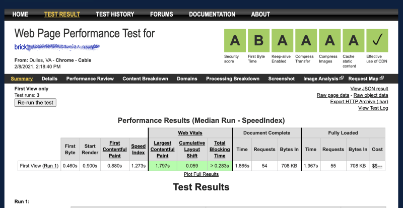 The Guide to Local SEO for Gym Owners 10 brick template speed score 1