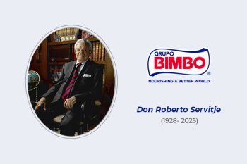 Grupo Bimbo announces with profound sadness the passing of Don Roberto Servitje Sendra