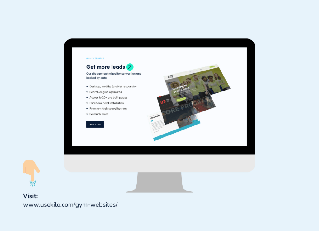 Kilo gym websites helps you track your SEO ranking